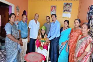 WITH THE HELP OF GRUHA LAKSHMI MONEY, A STUDENT SCORED 624 OUT OF 625 MARKS IN SSLC, ,MYSURU