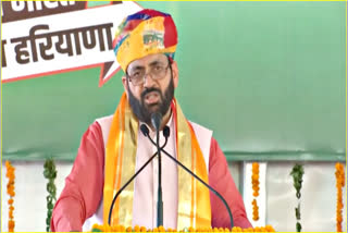 CM Naib Saini in Rewari