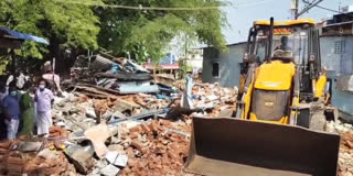 பழனி கிரிவலப்பாதையில் மீதமிருந்த ஆக்கிரமிப்புகள் அகற்றம்