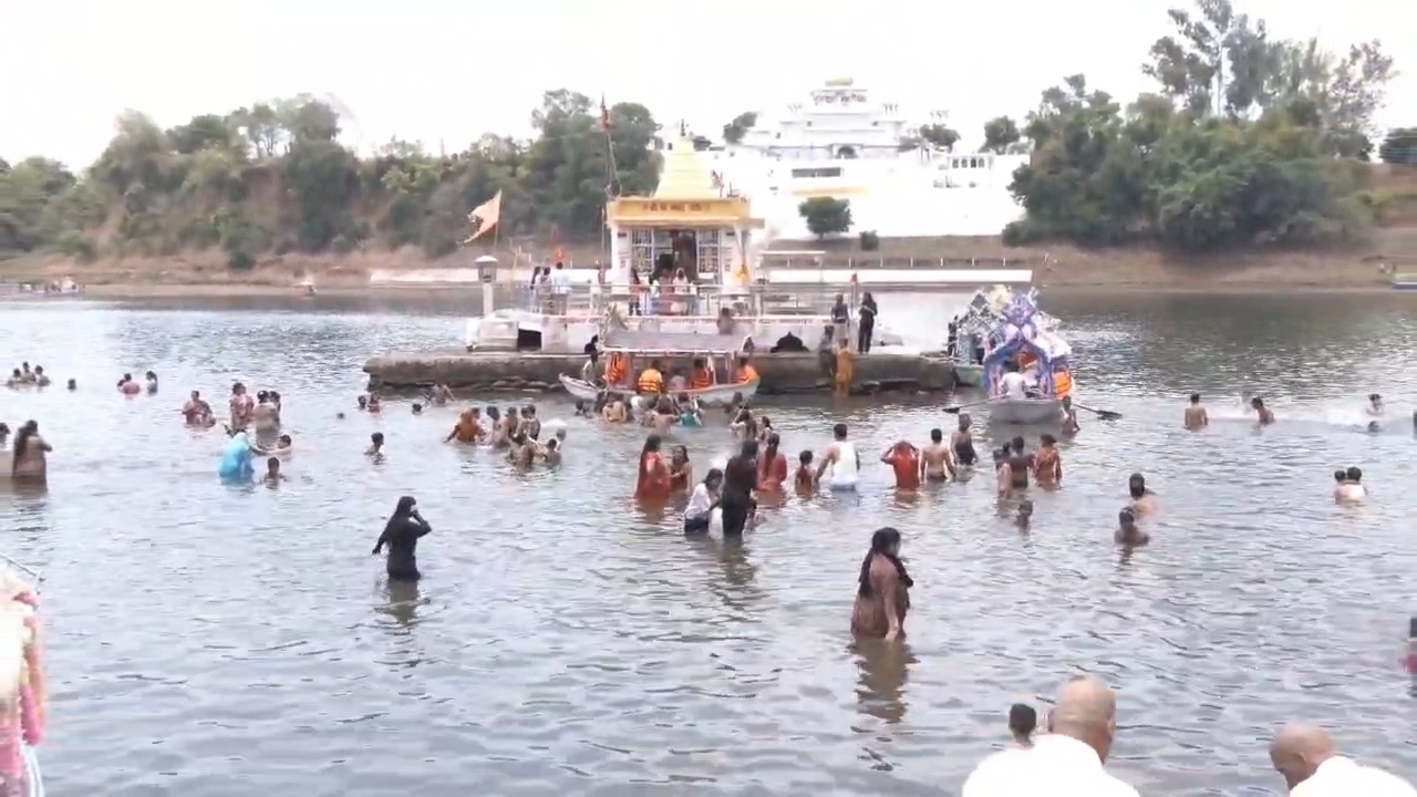 Narmada river lifeline MP