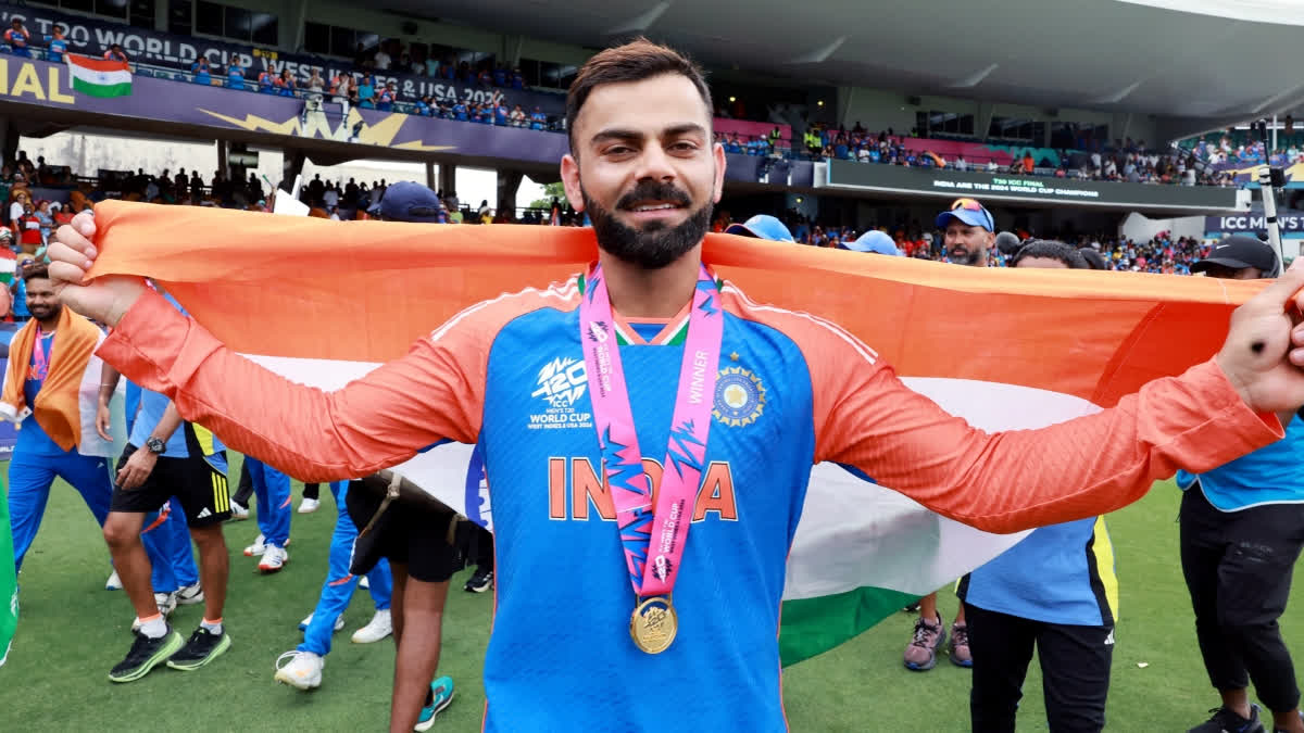 ভাৰতৰ বাবে পৰৱৰ্তী ডাঙৰ আশা- অধিক সোণ, অধিক ৰূপ আৰু অধিক ব্ৰঞ্জ: অলিম্পিক খেলুৱৈলৈ কোহলীৰ শুভেচ্ছা - Paris Olympics 2024 Virat Kohli