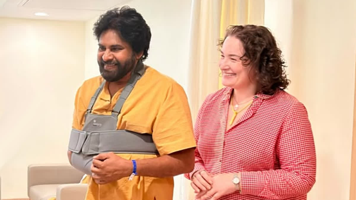 Pawan Kalyan Discharged From Hospital After Shoulder Surgery, Wife Says 'Our Hearts Are Full Of Gratitude' Pawan Kalyan Discharged From Hospital After Shoulder Surgery