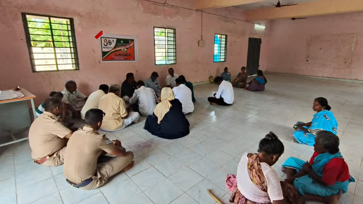 கருப்பட்டி ஊராட்சியில், சுதந்திர தினத்தை முன்னிட்டு நடைபெற்ற கிராம சபை கூட்டம்