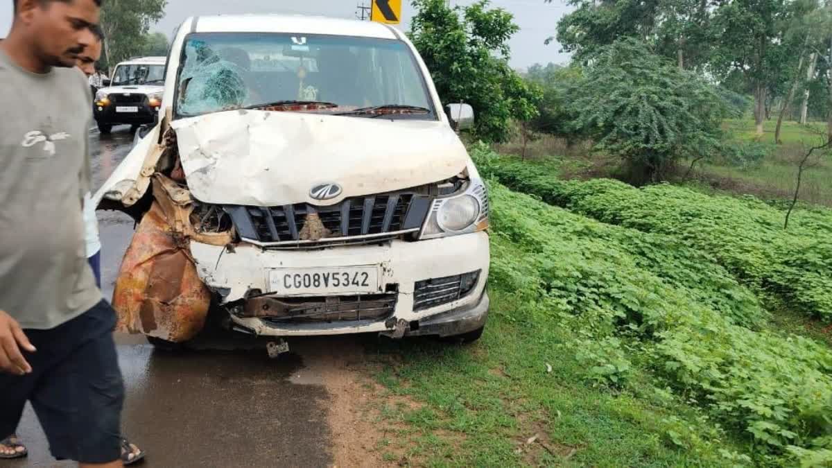Car bike collision