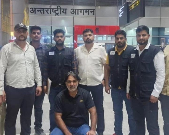 STF ACTION AT GANGSTERS HARYANA
