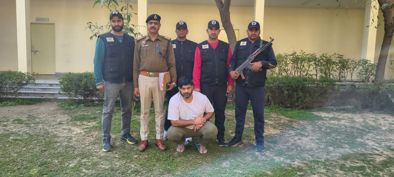 STF ACTION AT GANGSTERS HARYANA