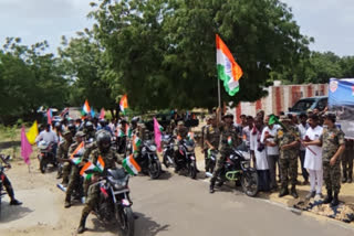 BSF Bike Rally In Barmer