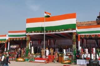 सीएम भजनलाल ने किया झंडारोहण