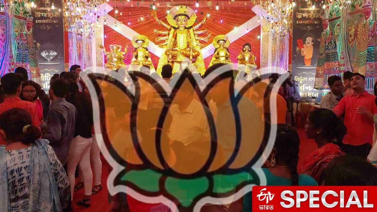 BJP PARTICIPATION IN DURGA PUJA