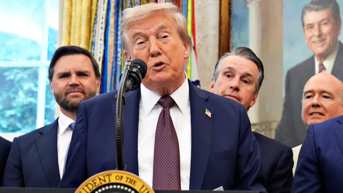 US President Donald J Trump