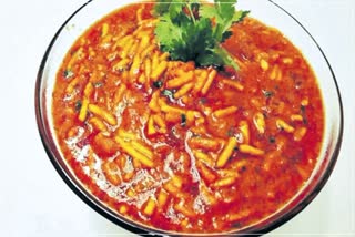 Sev Tomato Sabji in Dhaba Style
