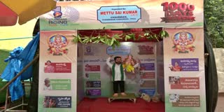 Revanth Themed Ganapati Mandapam
