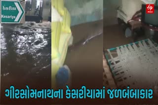 ભારે વરસાદ બાદ કેસરીયા અને પાલડી ગામના લોકોને હાલાકી