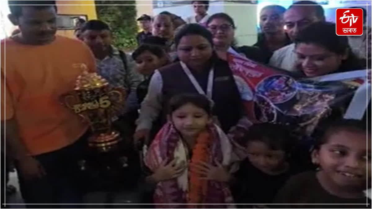 Aadhyashree Upadhyay, who won Super Dancer chapter 5, arrived in Assam