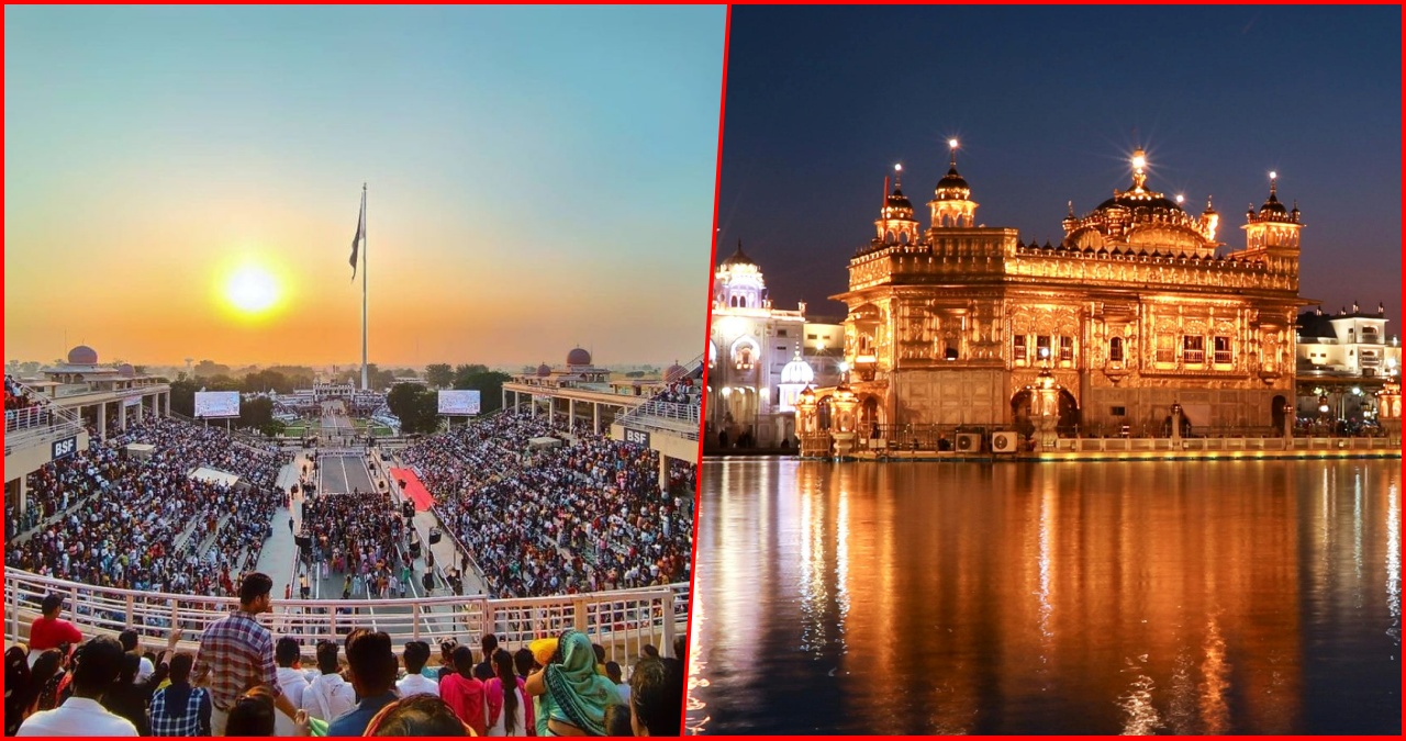 વાઘા બોર્ડર, સુવર્ણ મંદિર, પંજાબ