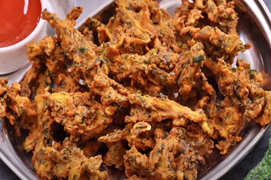 bitter gourd pakoda Recipe pakoda Recipe tasty crispy bitter gourd pakoda ಹಾಗಲಕಾಯಿ ಪಕೋಡ