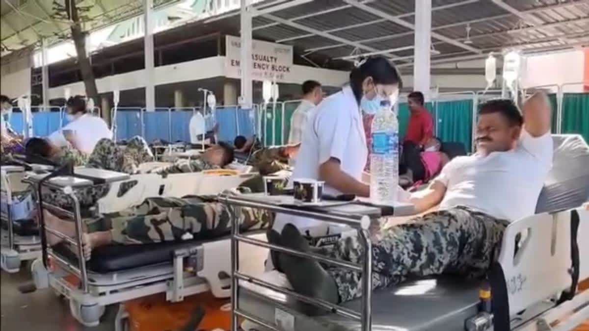 65 BSF Personnel Hospitalised In Manipur After Suspected Food Poisoning