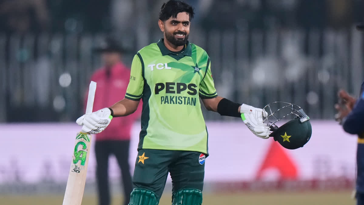 PAK vs Sri Lanka Babar Azam Scores Century