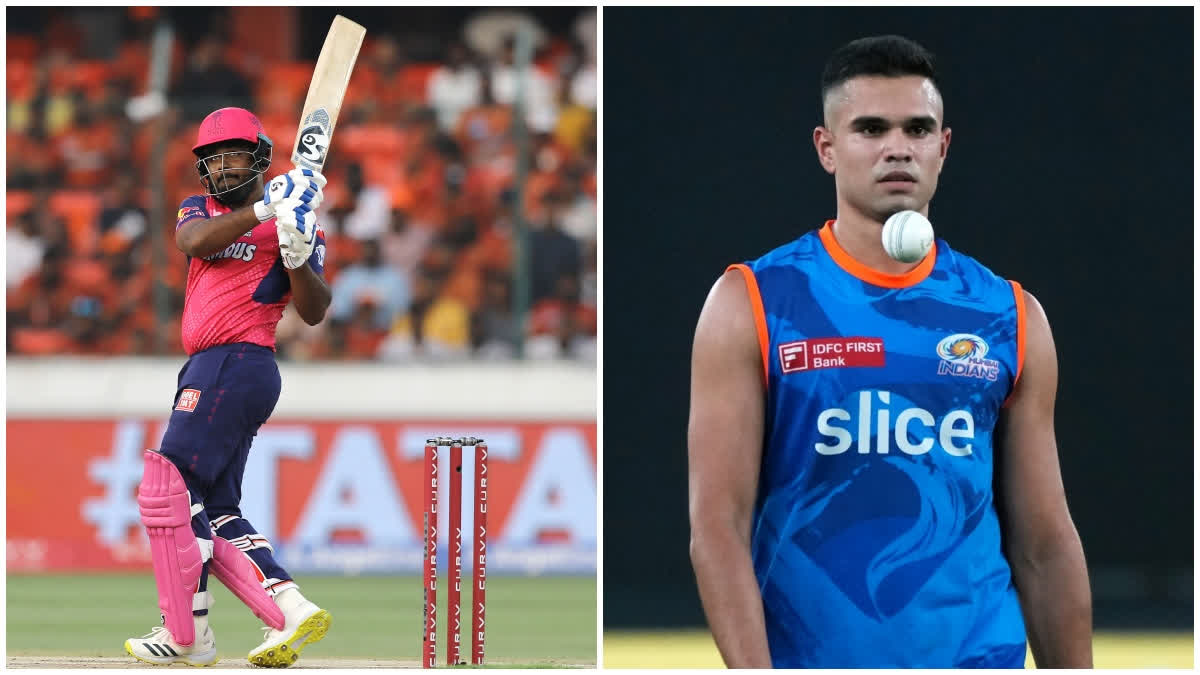 ಸಂಜು ಸ್ಯಾಮ್ಸನ್​ ಮತ್ತು ಅರ್ಜುನ್​ ತೆಂಡೂಲ್ಕರ್