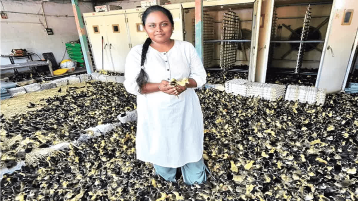 Khammam Woman Revives Father’s Duck Farm With Technology, Builds Rs 3 Lakh-A-Year Business