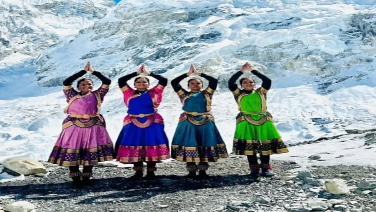 BHARATANATYAM DANCE AT EVEREST