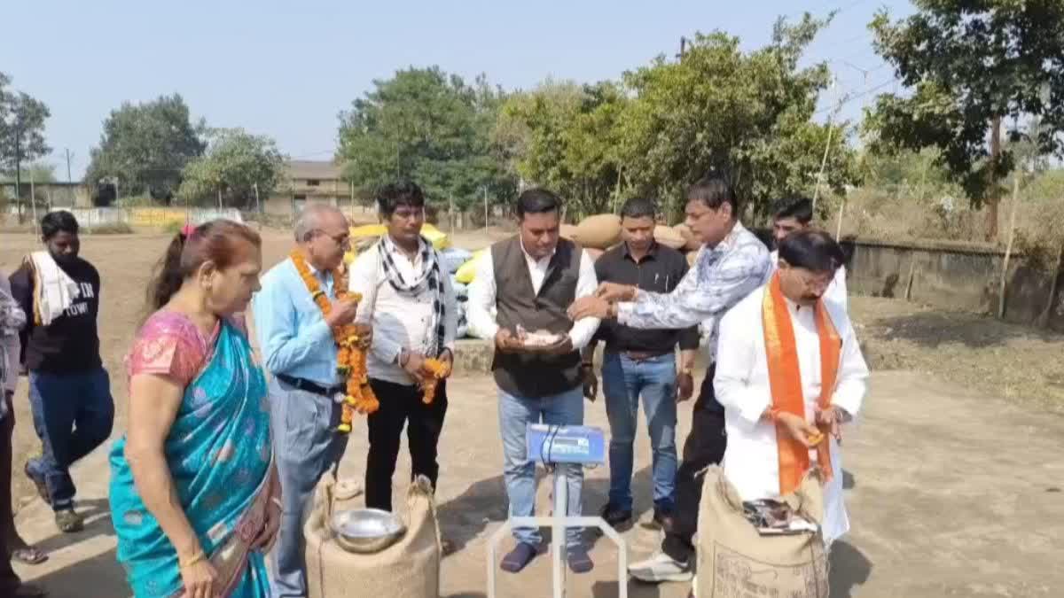 Paddy purchase in Rajnandgaon