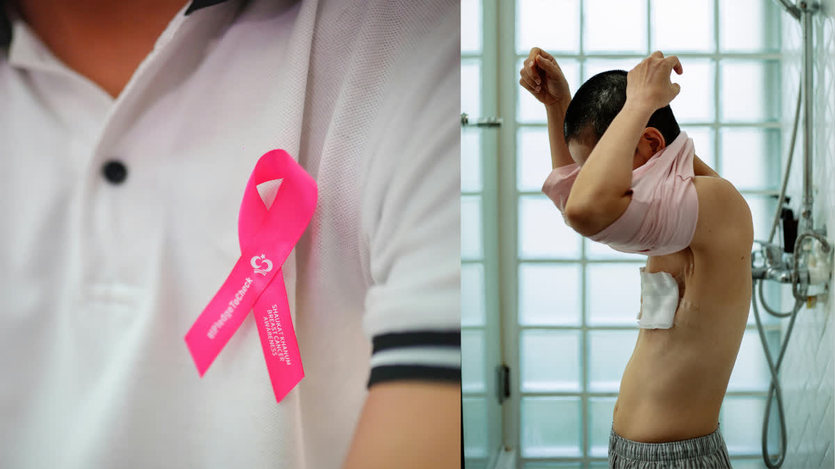Men can also get breast cancer; learn about the early signs and symptoms.