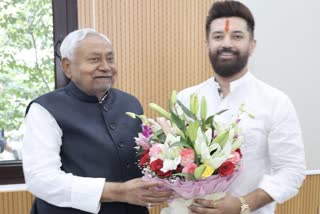 Nitish Kumar and Chirag Paswan