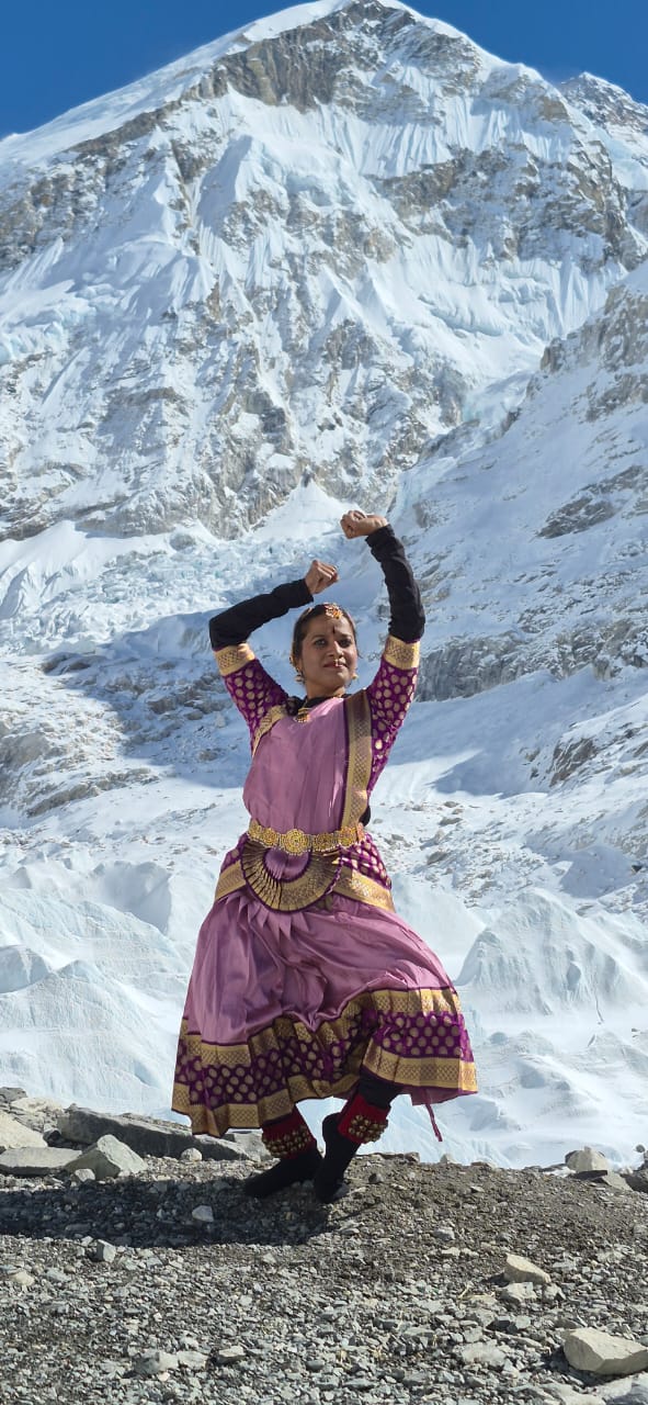 BHARATANATYAM DANCE AT EVEREST