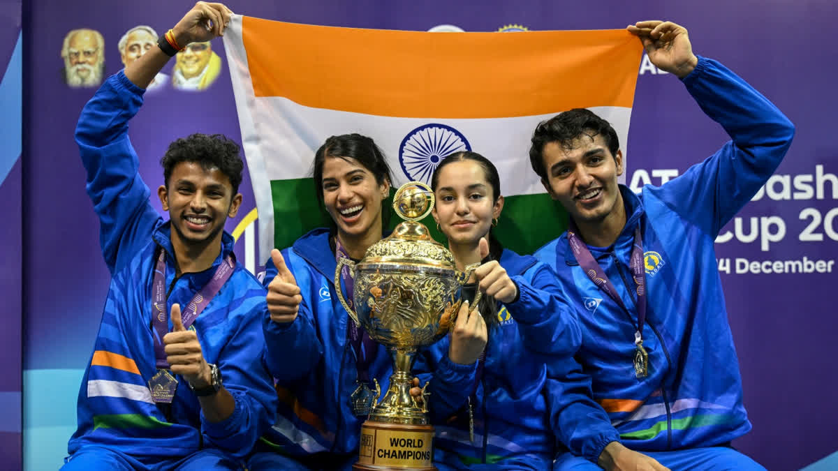 INDIA WIN SQUASH WORLD CUP 2025