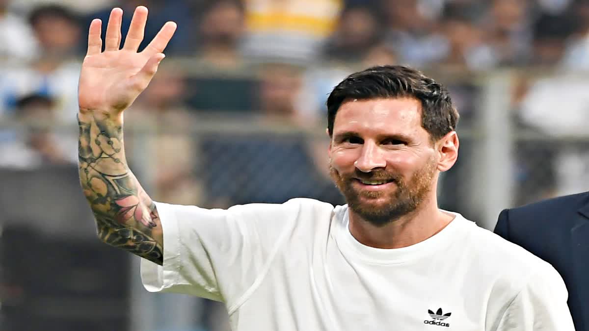 LIONEL MESSI DELHI VISIT