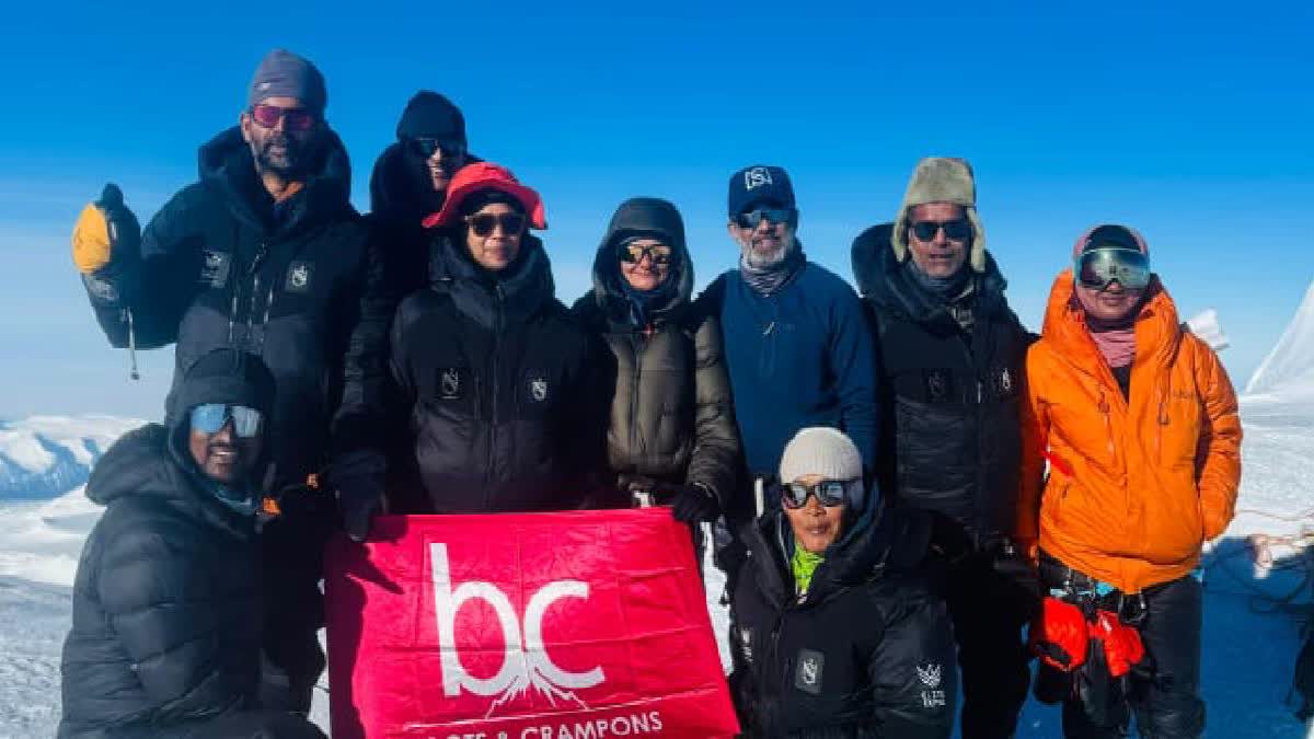 Uttarakhand's Kavita Chand In Quest Of Seven Summits Scales Antarctica's highest peak, Mount Vinson