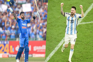 Virat Kohli and Lionel Messi