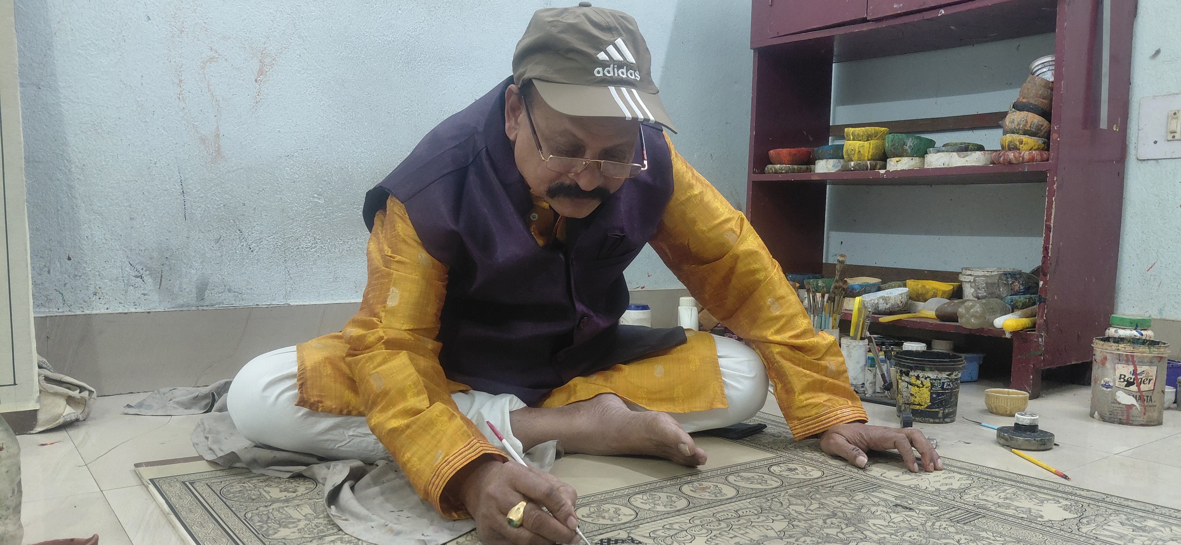 Odisha Artist Couple Wins President’s Award For Reviving Traditional Painting And Cow Dung Doll Art