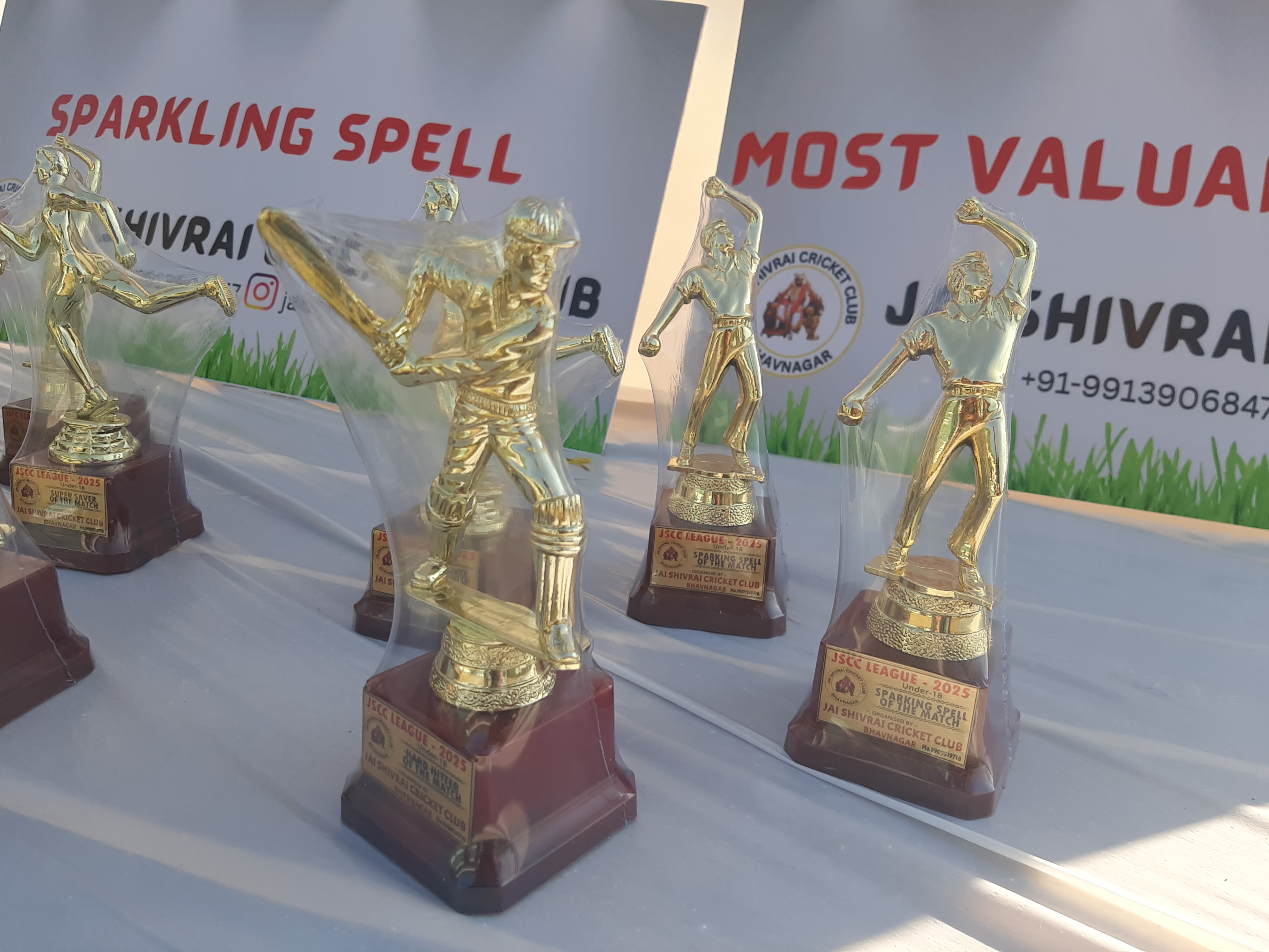 ભાવનગર ખાતે મિવા પ્રીમિયર લીગ અને JSCC લીગ મેચોનું આયોજન