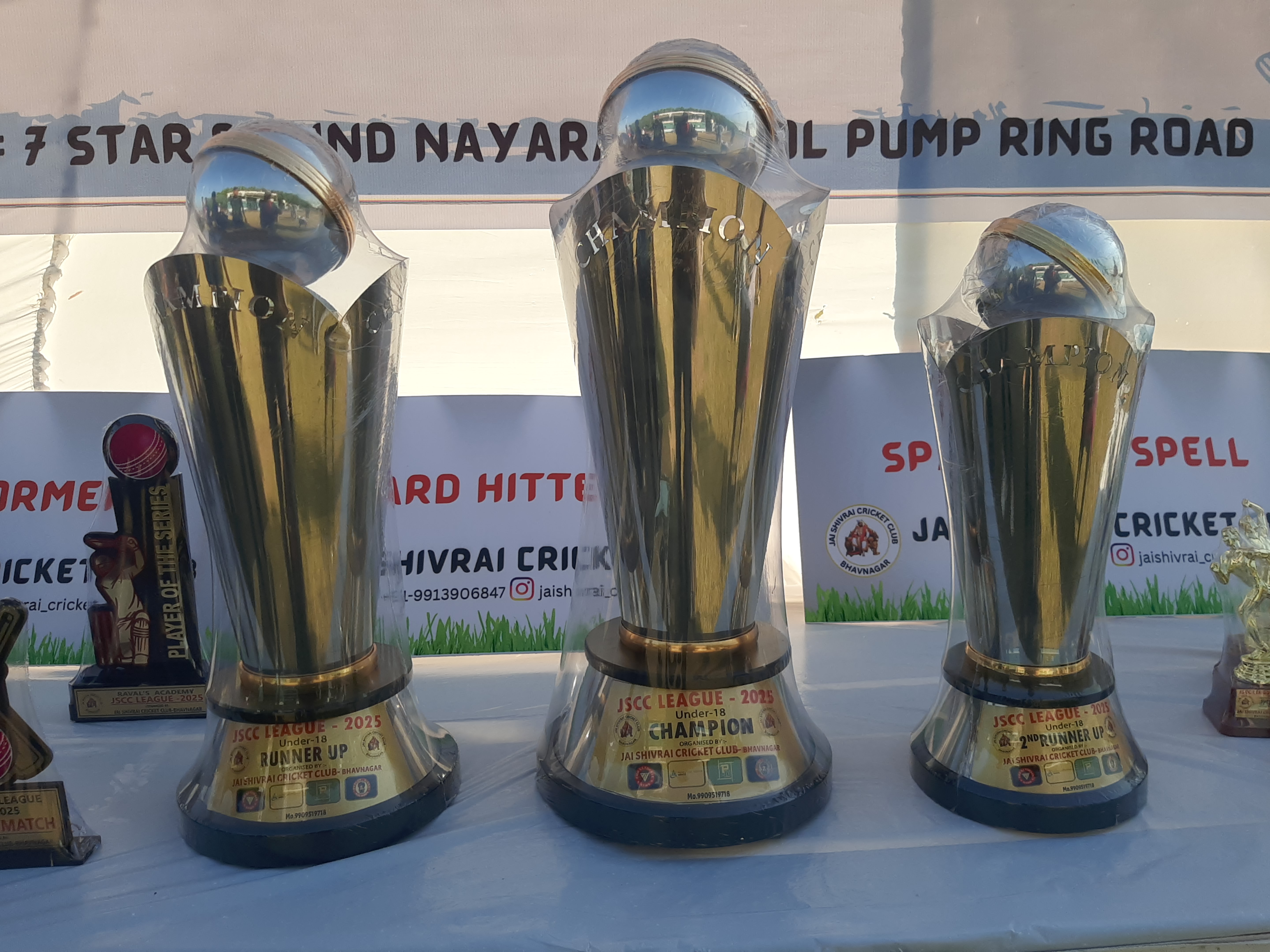 ભાવનગર ખાતે મિવા પ્રીમિયર લીગ અને JSCC લીગ મેચોનું આયોજન