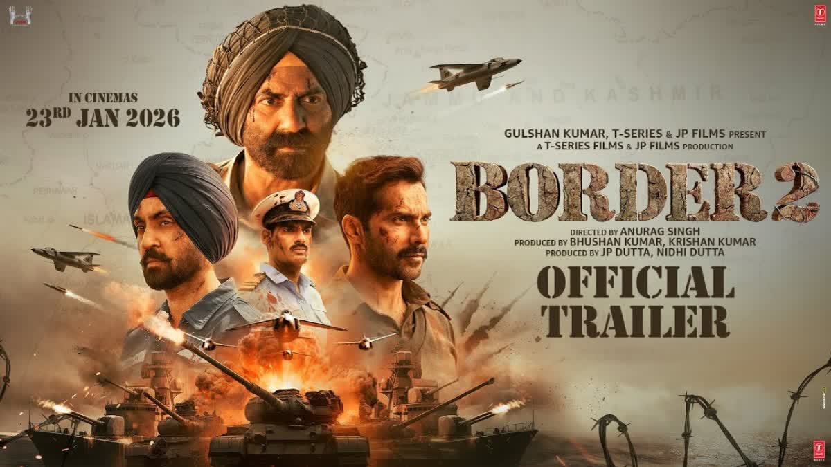 border-2-trailer releases sunny deols powerful return netizen's reaction
