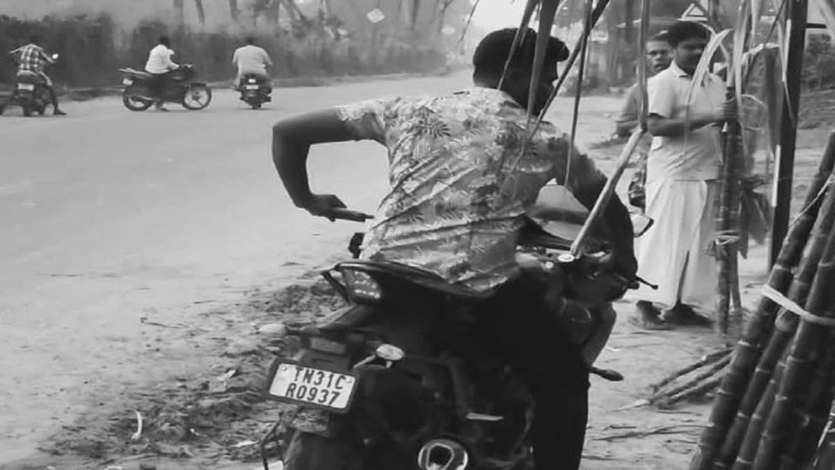 காவலர்களை கத்தியால் தாக்கிவிட்டு தப்பிய ரவுடி மீது துப்பாக்கி சூடு - கடலூரில் பரபரப்பு