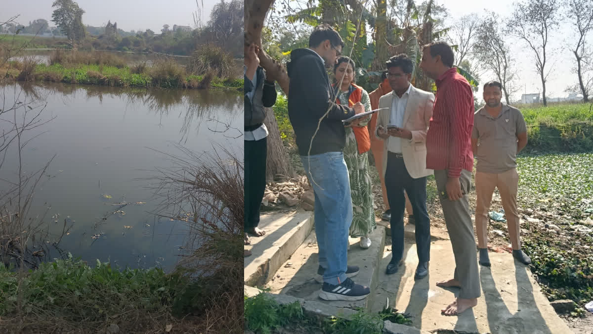 Residents complain that the uncovered pit poses a danger.