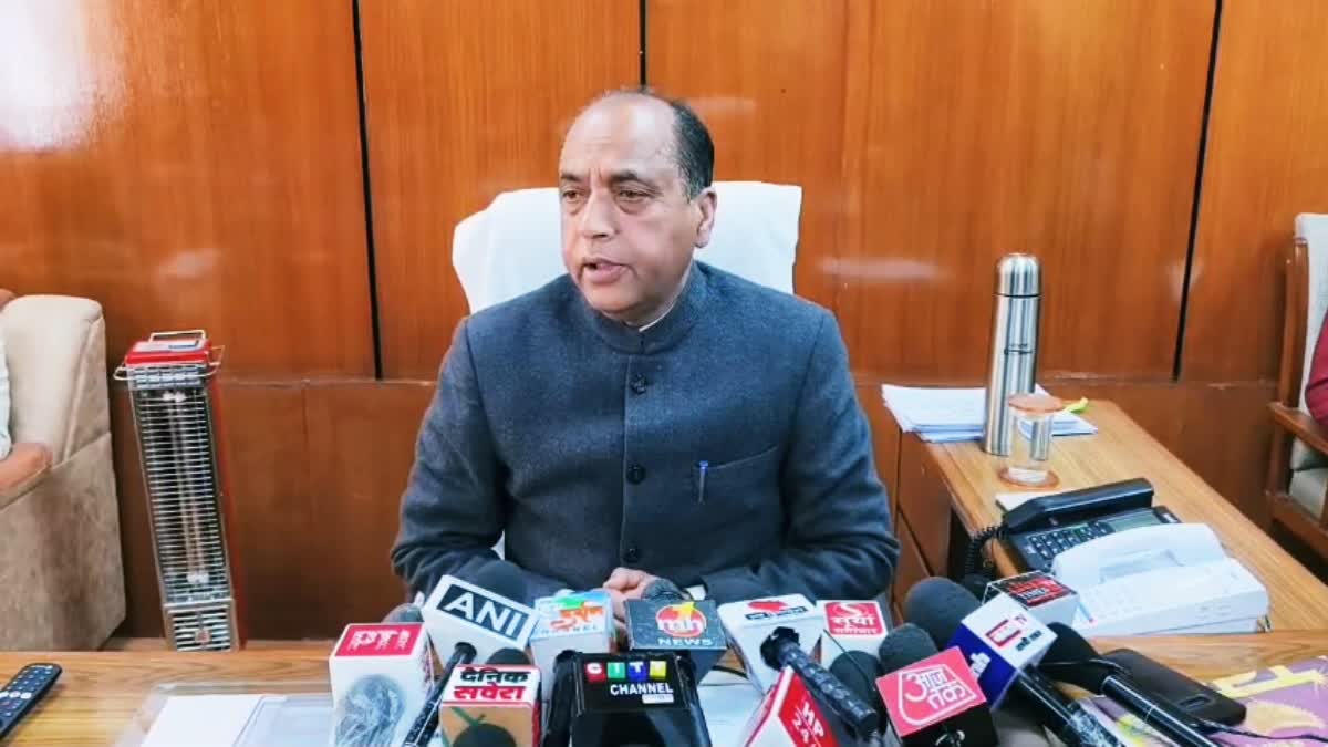 JAIRAM THAKUR SLAMS ON SUKHU GOVT