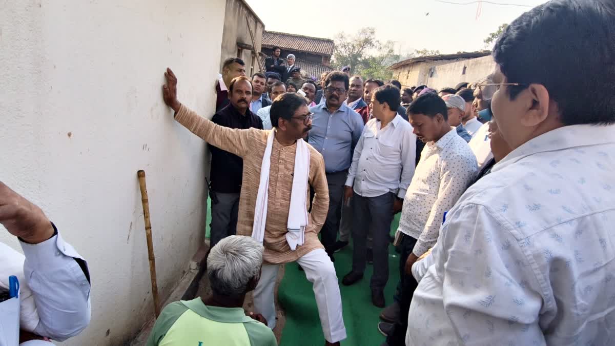 Santhal community Naike Baba selection in presence of CM Hemant Soren in Nemra of Ramgarh