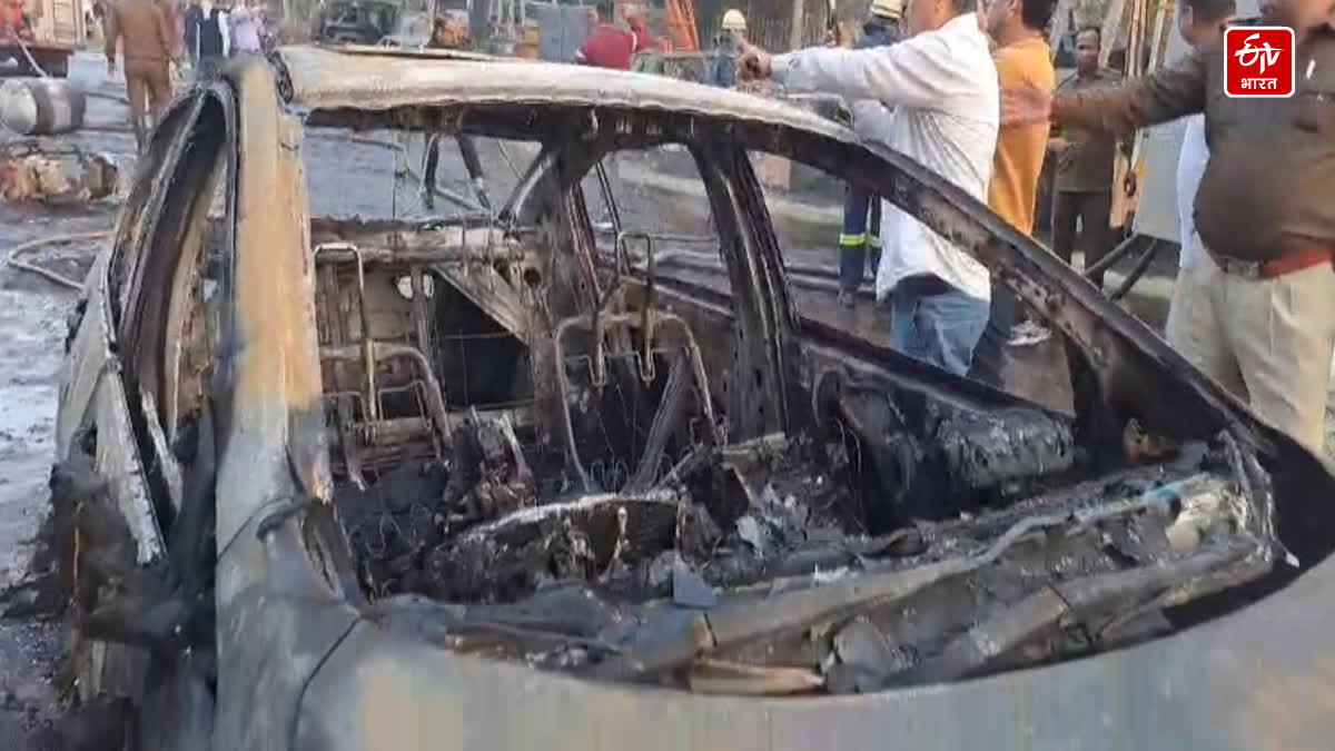 Blast at Faridabad company several people injured in fire