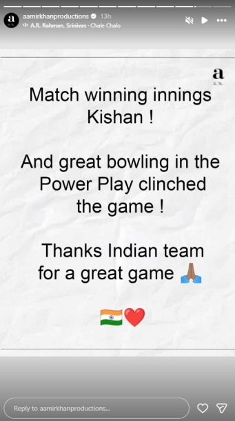 Bollywood Cheers for Team India