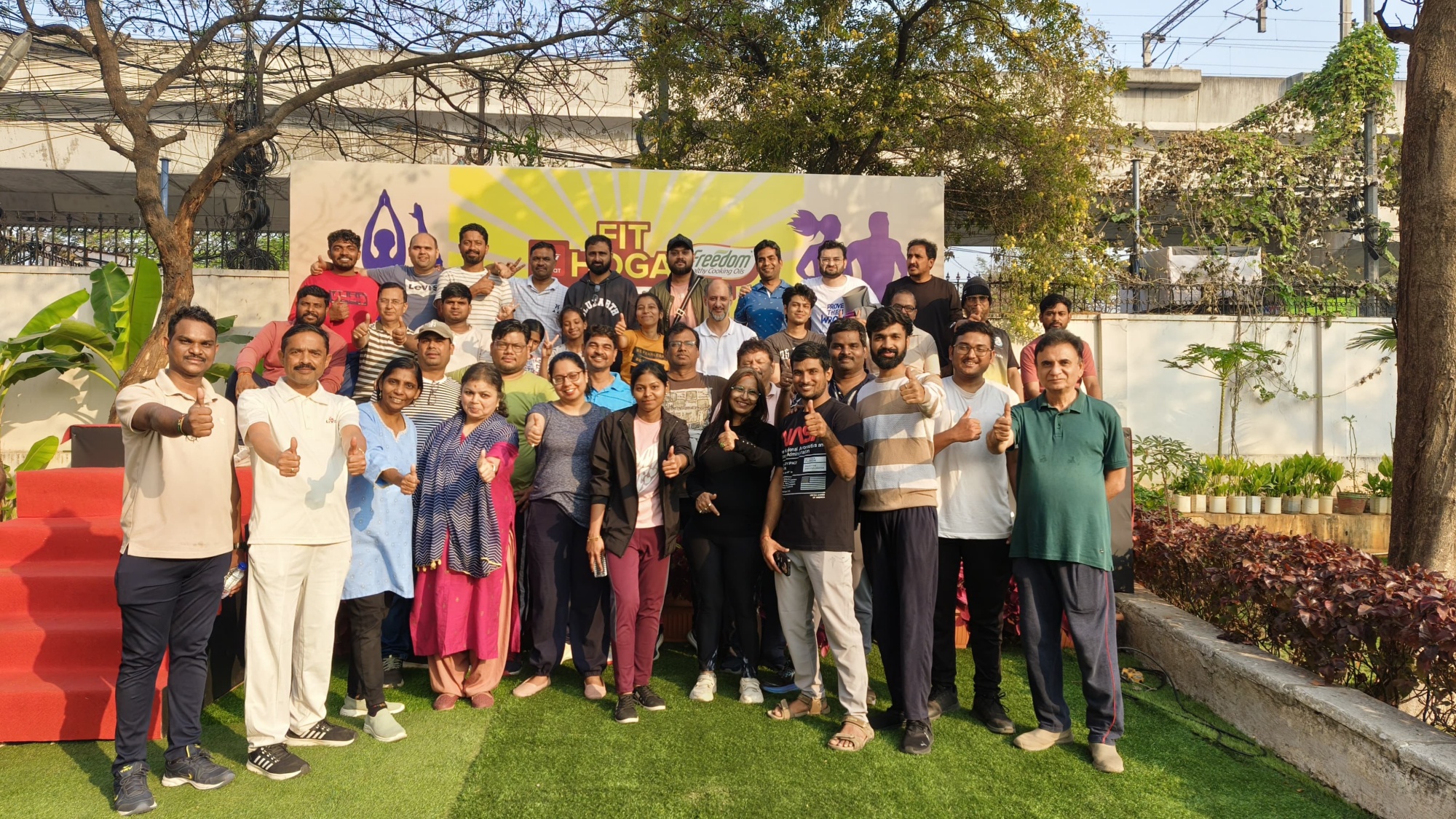 Glimpses Of Sunday's ETV Bharat and Freedom Healthy Cooking Oil Event.
