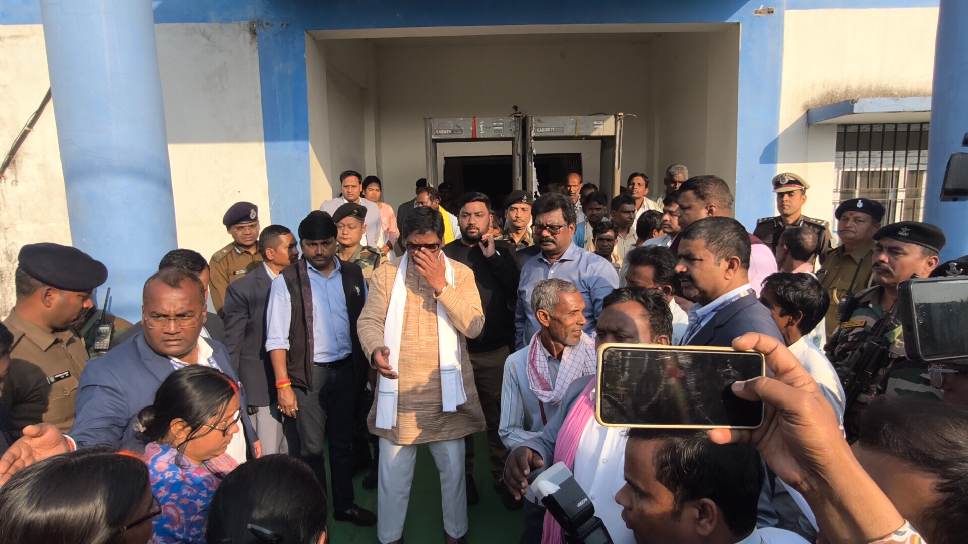 Santhal community Naike Baba selection in presence of CM Hemant Soren in Nemra of Ramgarh
