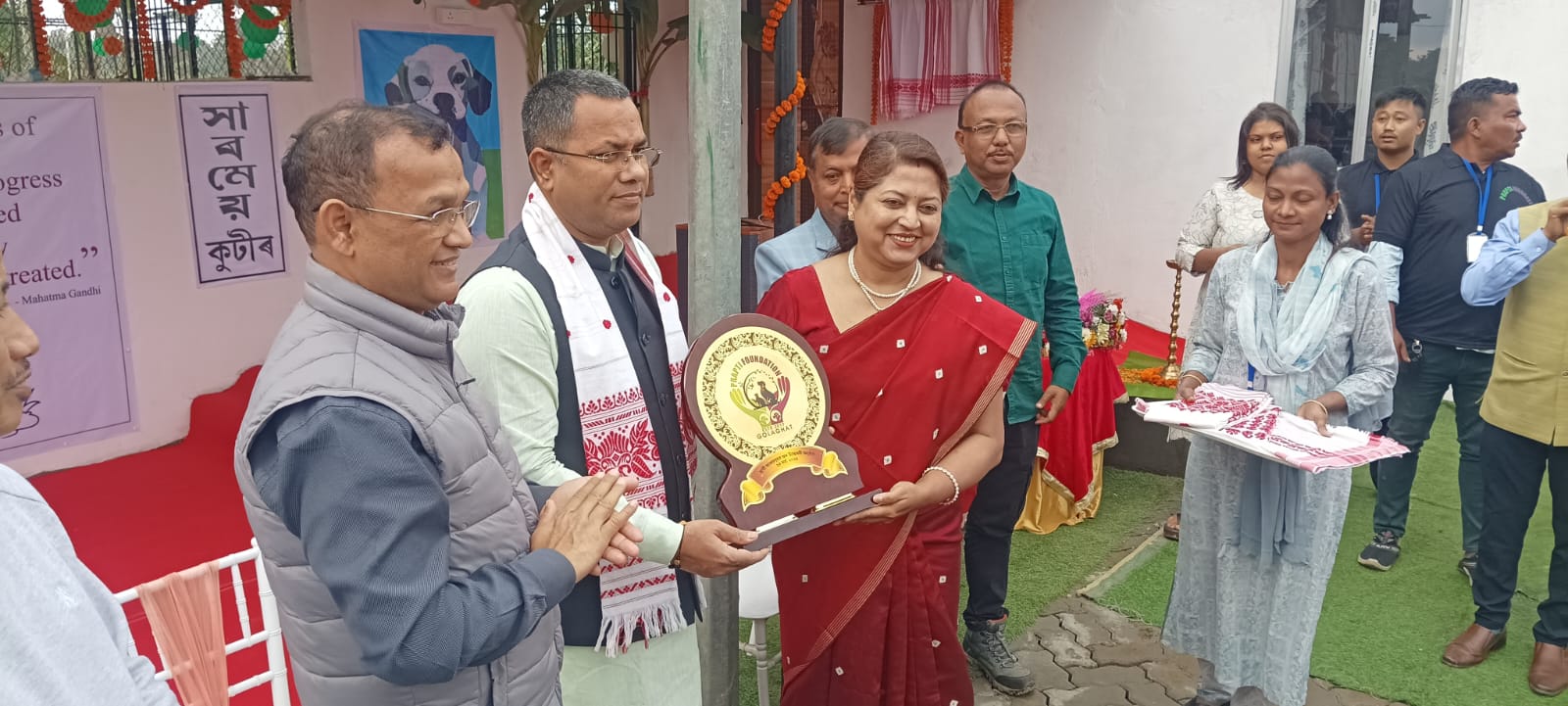 Dog shelter in Golaghat