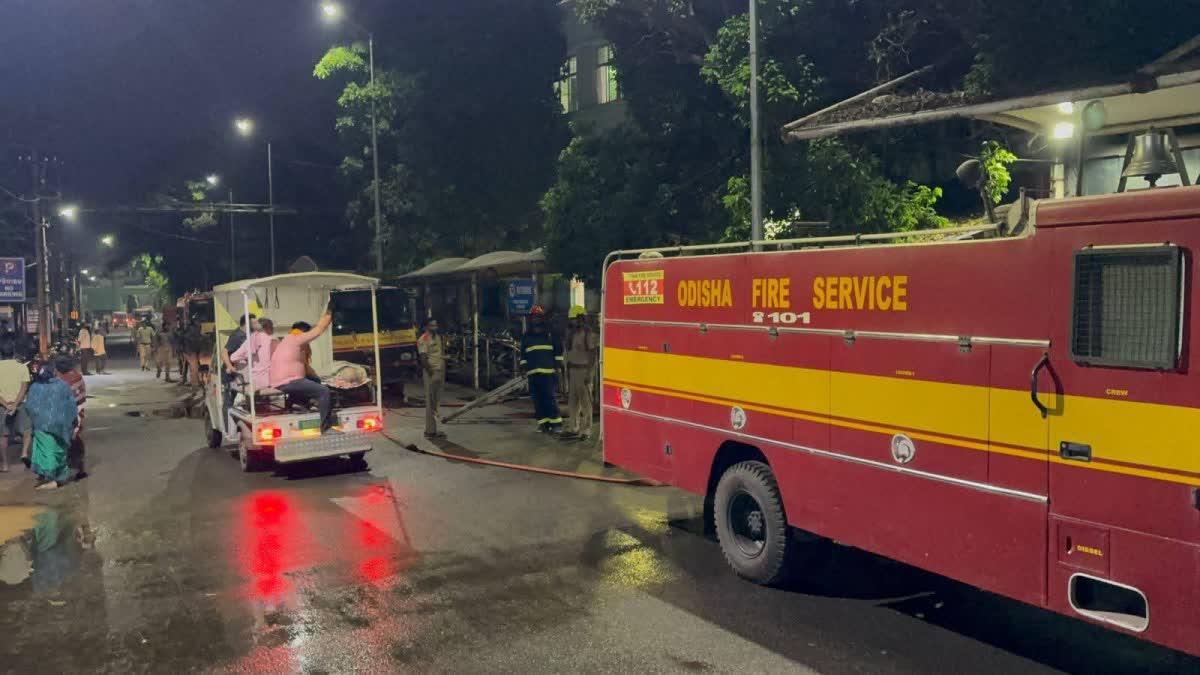 A terrible fire incident in Cuttack, Odisha