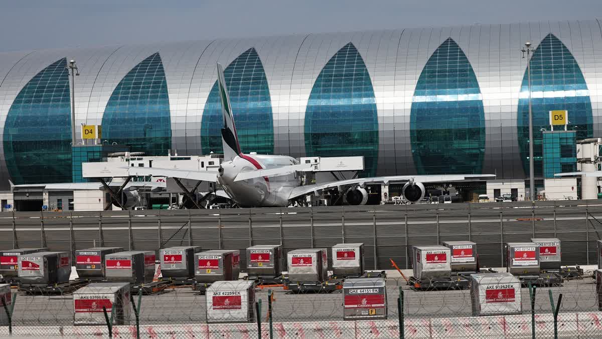 A view of Dubai International Airport in the UAE
