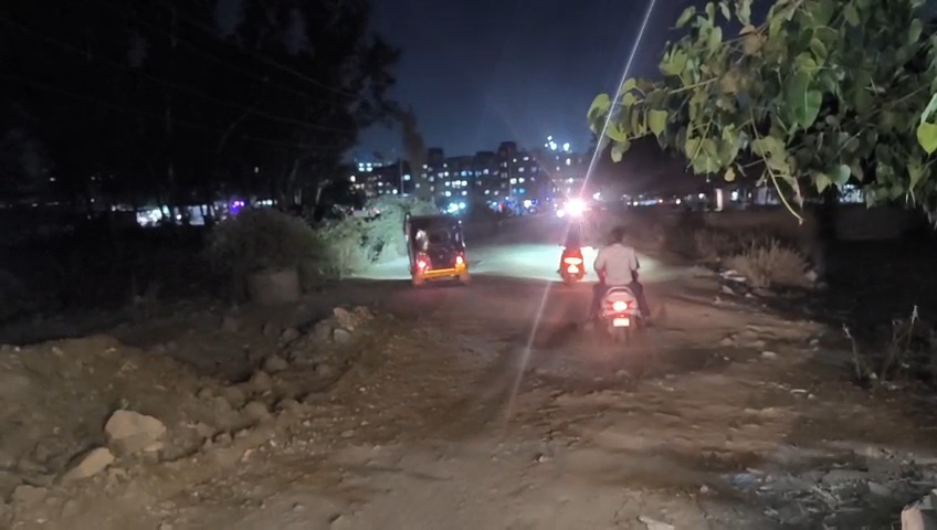 આવી છે વલ્લભનગરમાં રસ્તાની હાલત