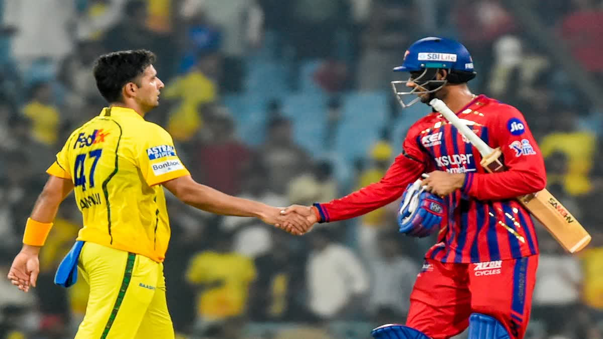 lsg vs csk ipl 2026 match report lsg beat csk by 7 wickets in lucknow Urdu News